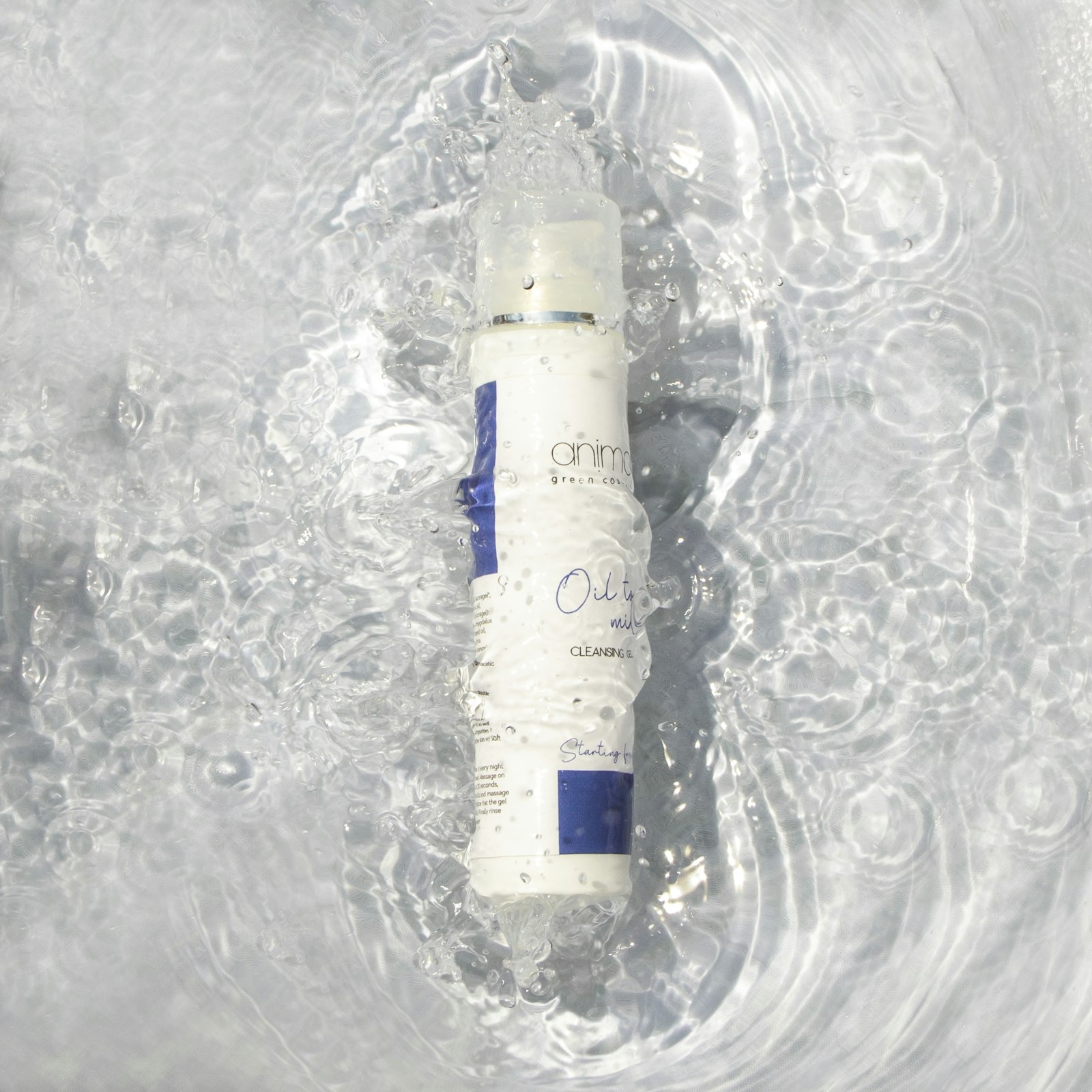 Hydrating toner applied to skin